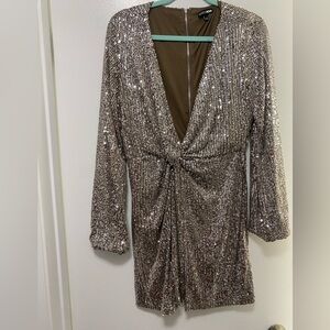 Sequin New Years Fashion Nova Dress